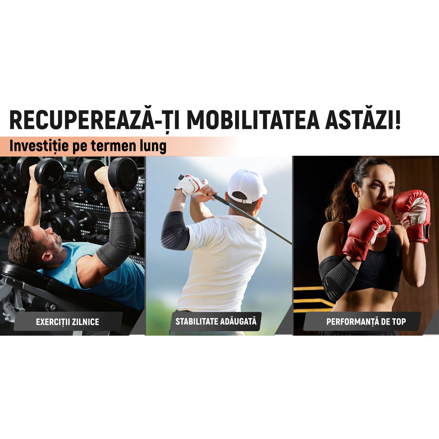 Cotieră elastică Mondesa pentru activități zilnice in siguranta