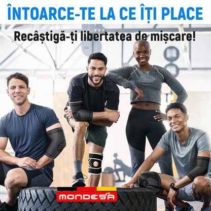 Cotiere sport unisex cu material respirabil