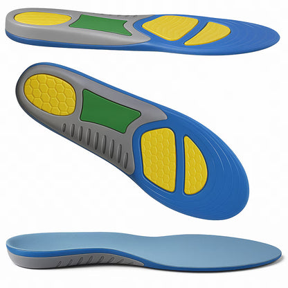Set 2 Branturi Ortopedice MONDESA®, Suport Calcai si Talpa, Ajuta la Platfus, Pinteni si Picioare Obosite, Amortizare si Absorbtie, Confort Zilnic, Marime Ajustabila, Unisex