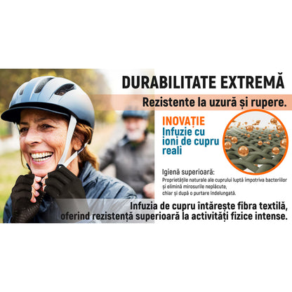 Set 2 Manusi Compresie MONDESA®, Manusi Artrita, Manusi Elastice pentru Dureri Articulare, Reumatism, Reabilitare, Tunel Carpian, Material Respirabil, Calitate Premium, Unisex, Negru