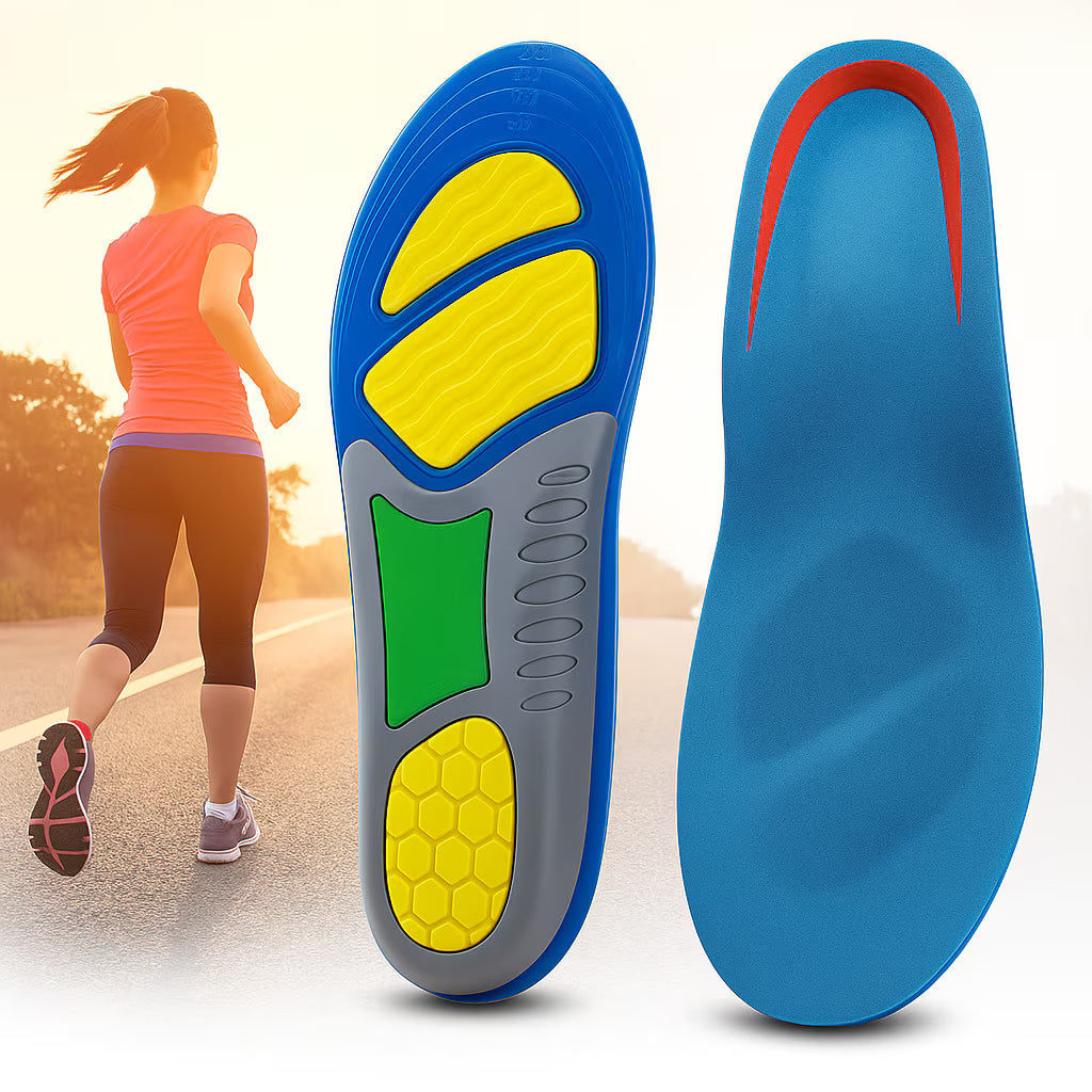 Set 2 Branturi Ortopedice MONDESA®, Suport Calcai si Talpa, Ajuta la Platfus, Pinteni si Picioare Obosite, Amortizare si Absorbtie, Confort Zilnic, Marime Ajustabila, Unisex