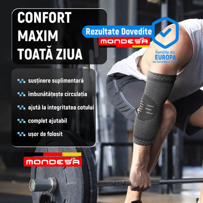 Cotieră compresivă elastică pentru sală